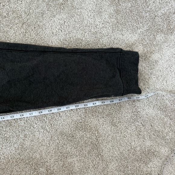 Lululemon Men’s Gray Athletic Cotton Jogger Sweatpants Zip Pockets Size Large - Picture 10 of 11